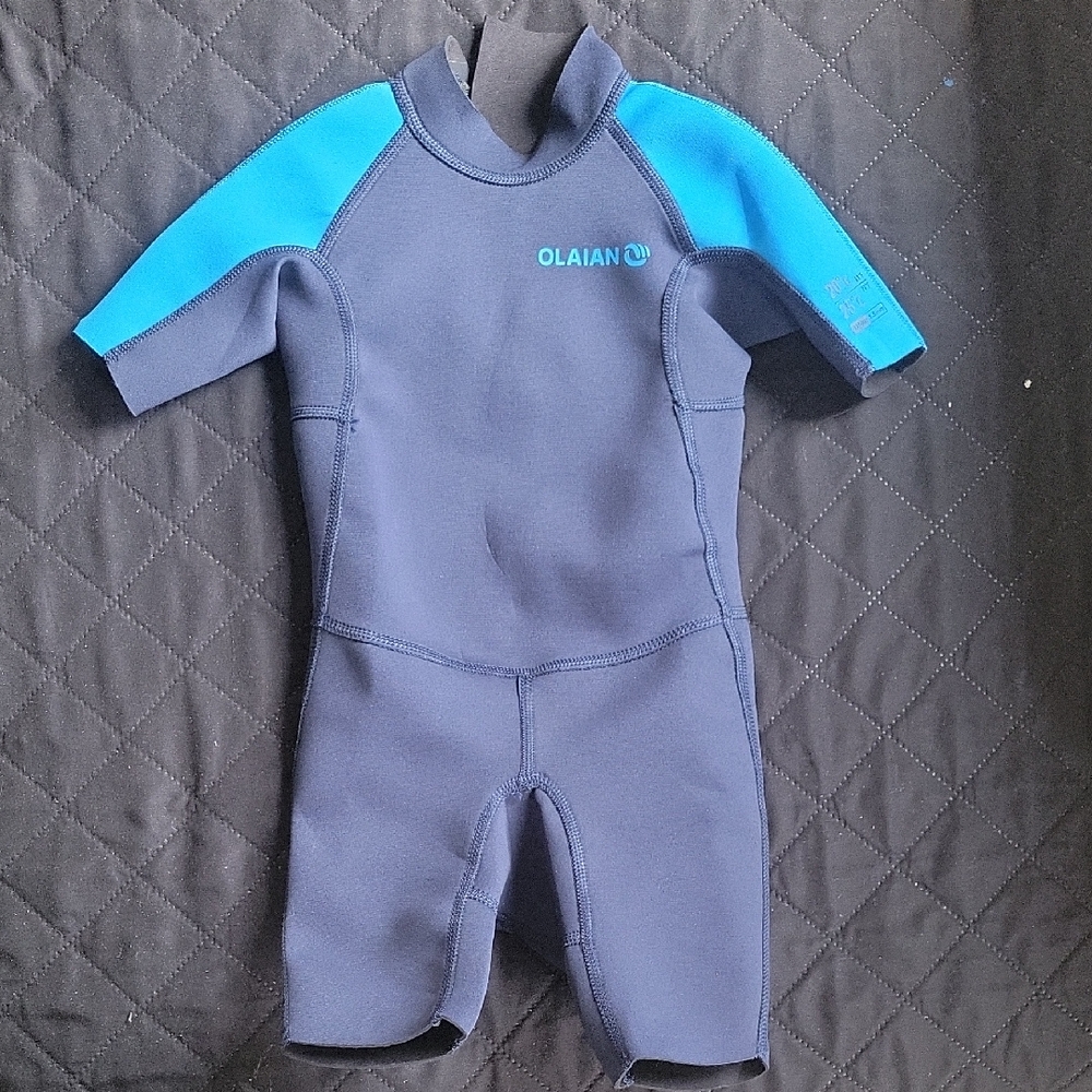 Olian Blue Rashguard Swimwear